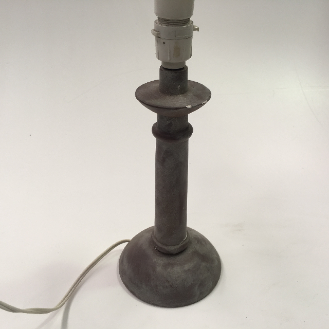 LAMP, Base (Table), Small Ceramic - Brown Wash